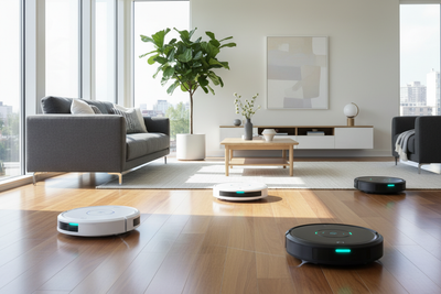 Automatic cleaning robots