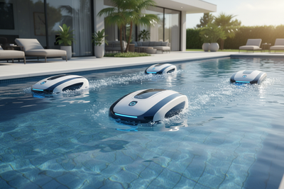 Cleaning water robots