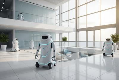 Robots for security