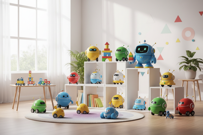 Robots for children and toys