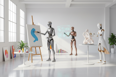 Robots for design and art