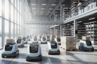Robots for logistics and warehousing