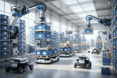 Material handling robots