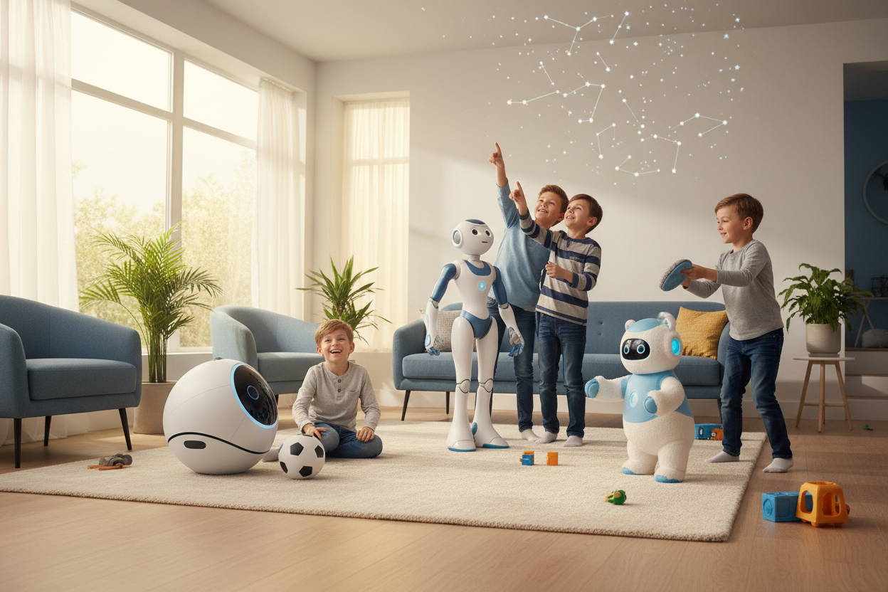 Roboti interagující s chlapci – www.svet-robotu.cz