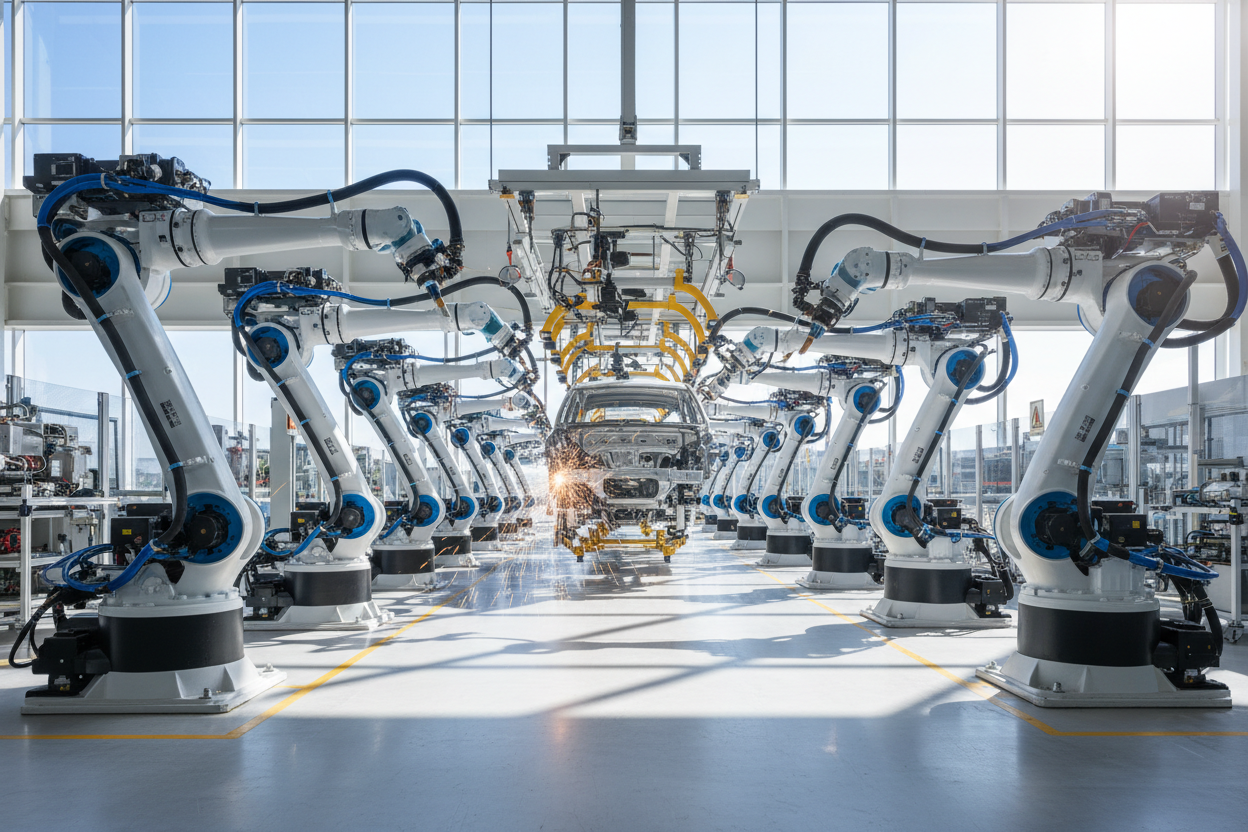 Roboti pro automobilový průmysl – www.svet-robotu.cz