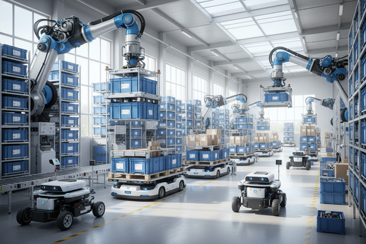 Roboti pro manipulaci s materiály