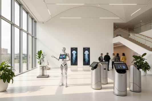 Roboti pro výstavy a galerie