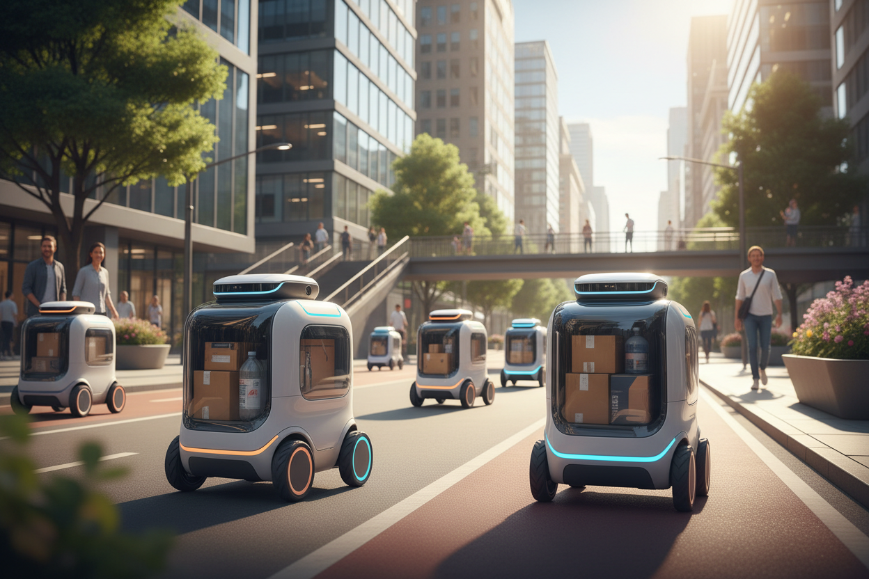 Roboti doručující zásilky – www.svet-robotu.cz