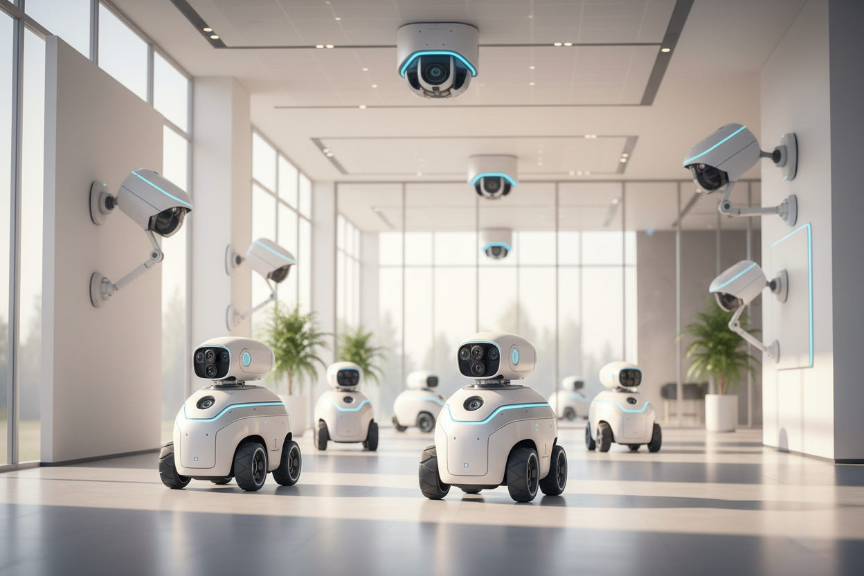 Roboti monitorující prostor – www.svet-robotu.cz