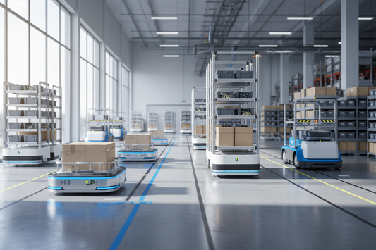 Roboti – přepravní vozíky