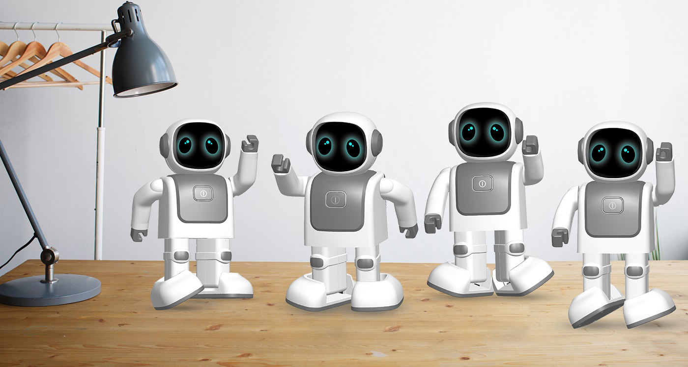 EDUBOT: Programmable robot with Bluetooth speaker | World of Robots ...